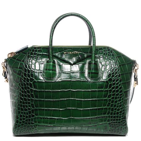 givenchy croc antigona bag|givenchy crocodile antigona.